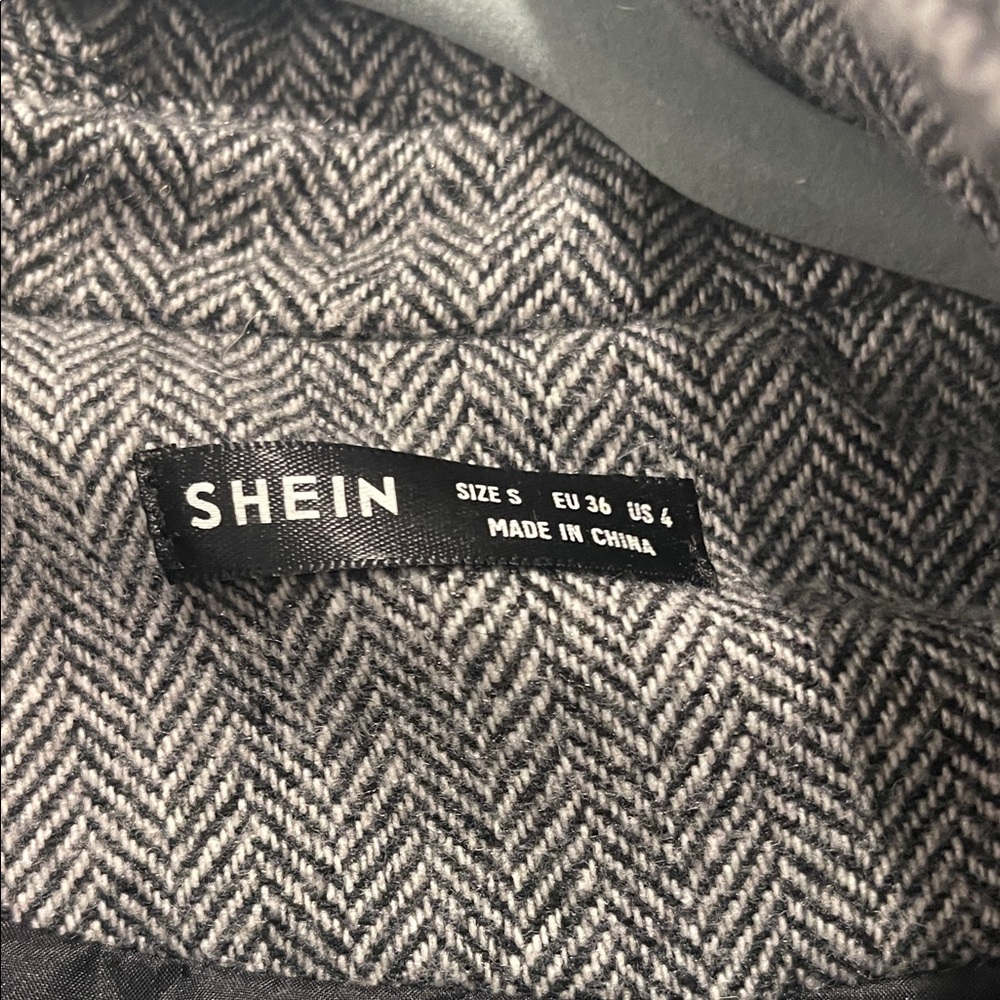 Shein Herringbone Patterned Jacket - image 2